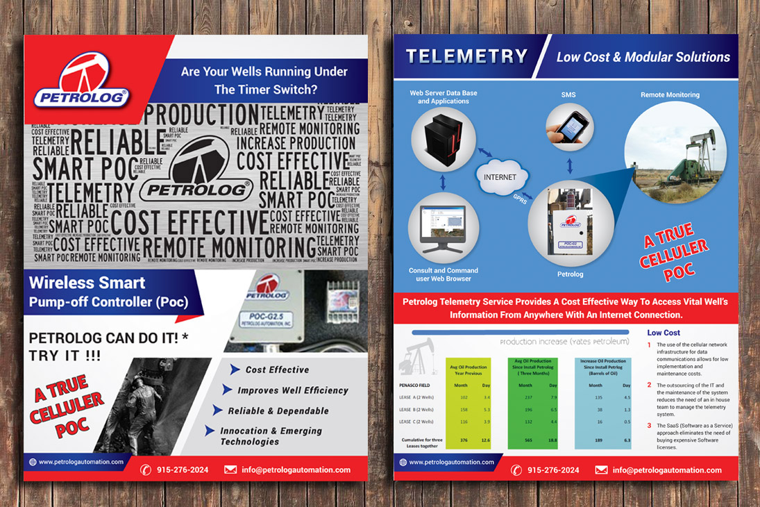 Flyer Design by Mac Ruskin for Petrolog | Design #4715625