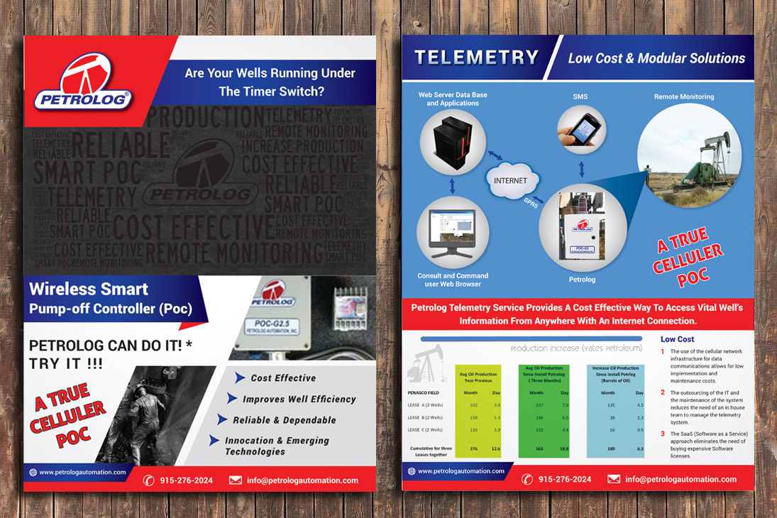 Flyer Design by Mac Ruskin for Petrolog | Design #4715628