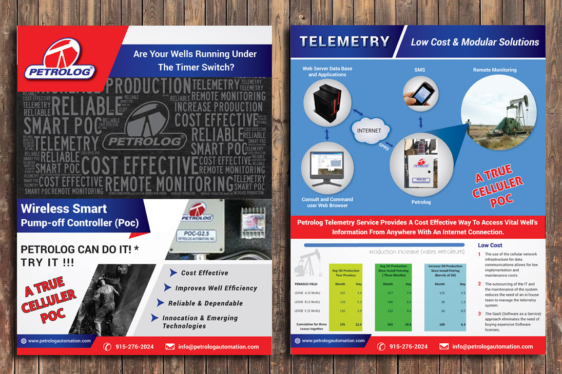 Flyer Design by Mac Ruskin for Petrolog | Design #4715630