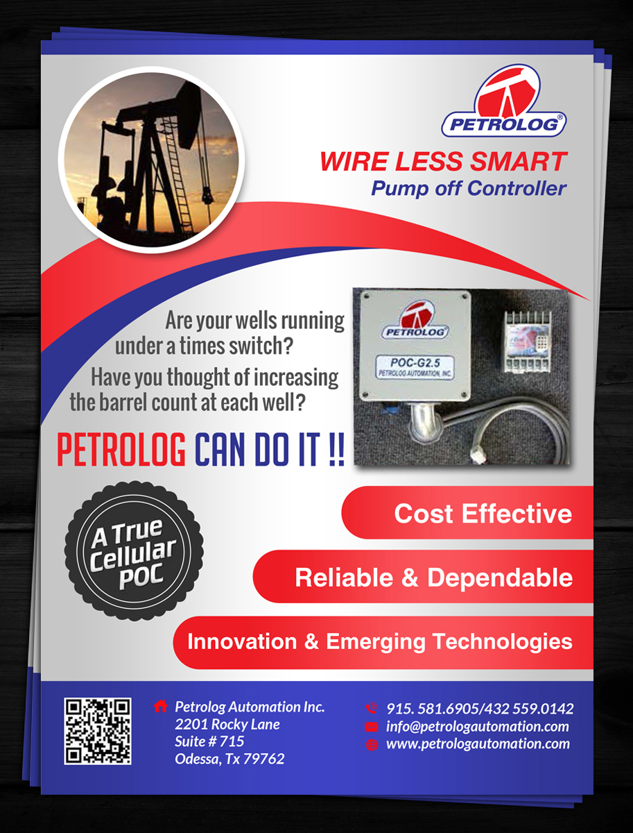 Flyer Design by ESolz Technologies for Petrolog | Design #4673869