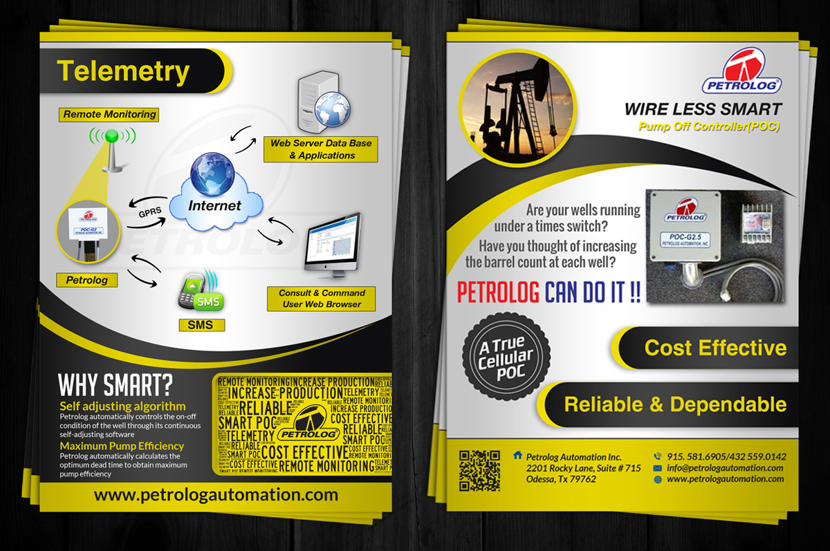 Flyer Design by ESolz Technologies for Petrolog | Design #4710895