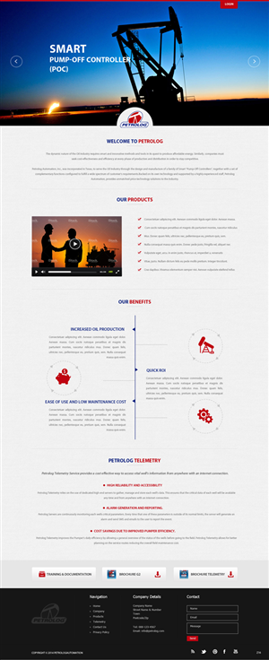 Web-Design von pb für Petrolog | Design: #4693207