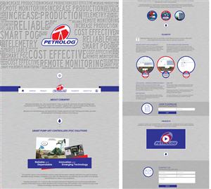 Web Design by maxartkiller for Petrolog | Design #4700932