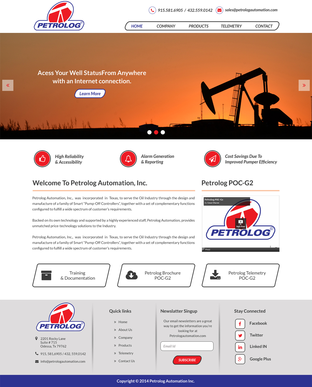 Web Design by Advent Innovative for Petrolog | Design #4696579