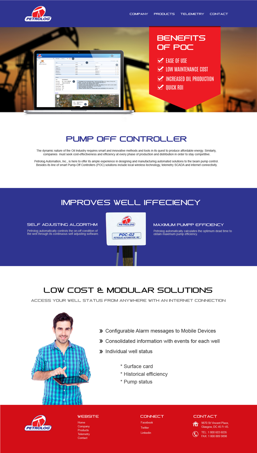 Web Design by jeckx2 for Petrolog | Design #4694785
