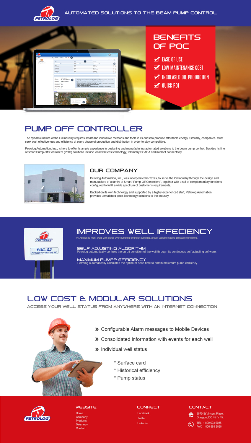 Web Design by jeckx2 for Petrolog | Design #4701413