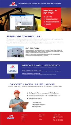 Web Design by jeckx2 for Petrolog | Design: #4701413