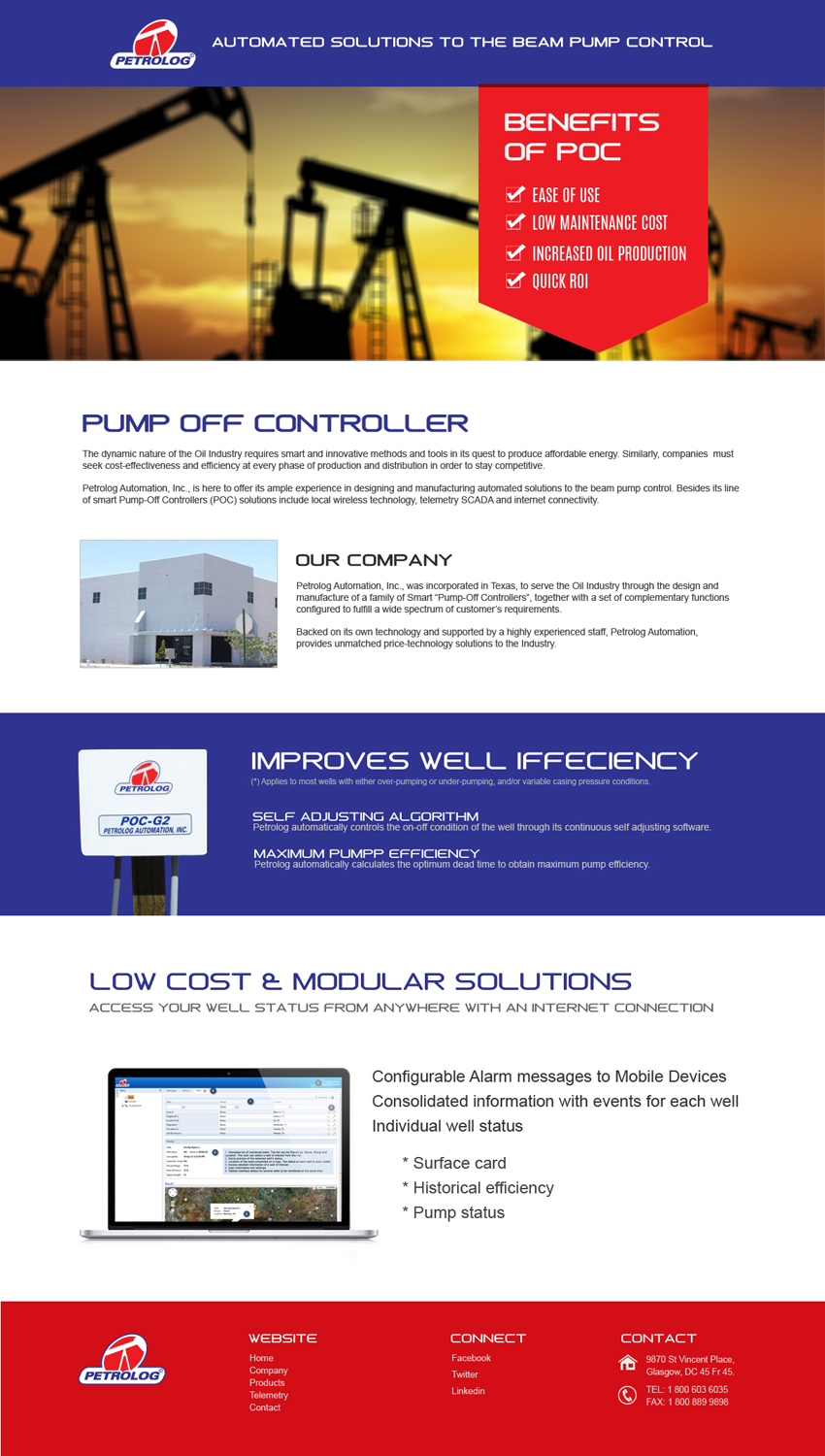 Web Design by jeckx2 for Petrolog | Design #4714015