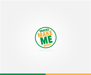Snacks Make Me Happy | Logo Design by RWDS