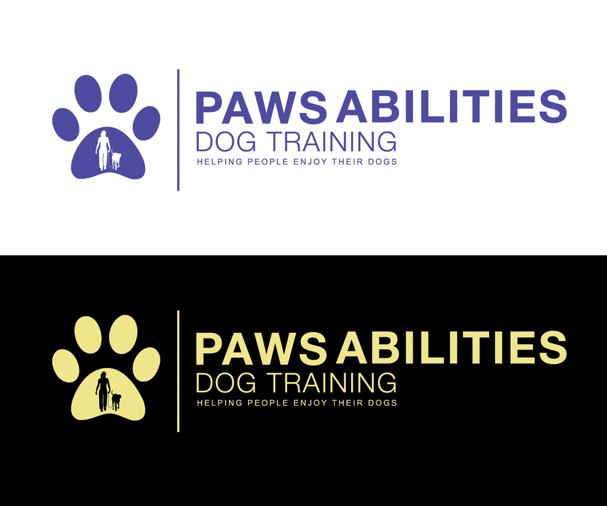 Logo Design by karthika vs for Paws Abilities Dog Training, LLC | Design #4681101