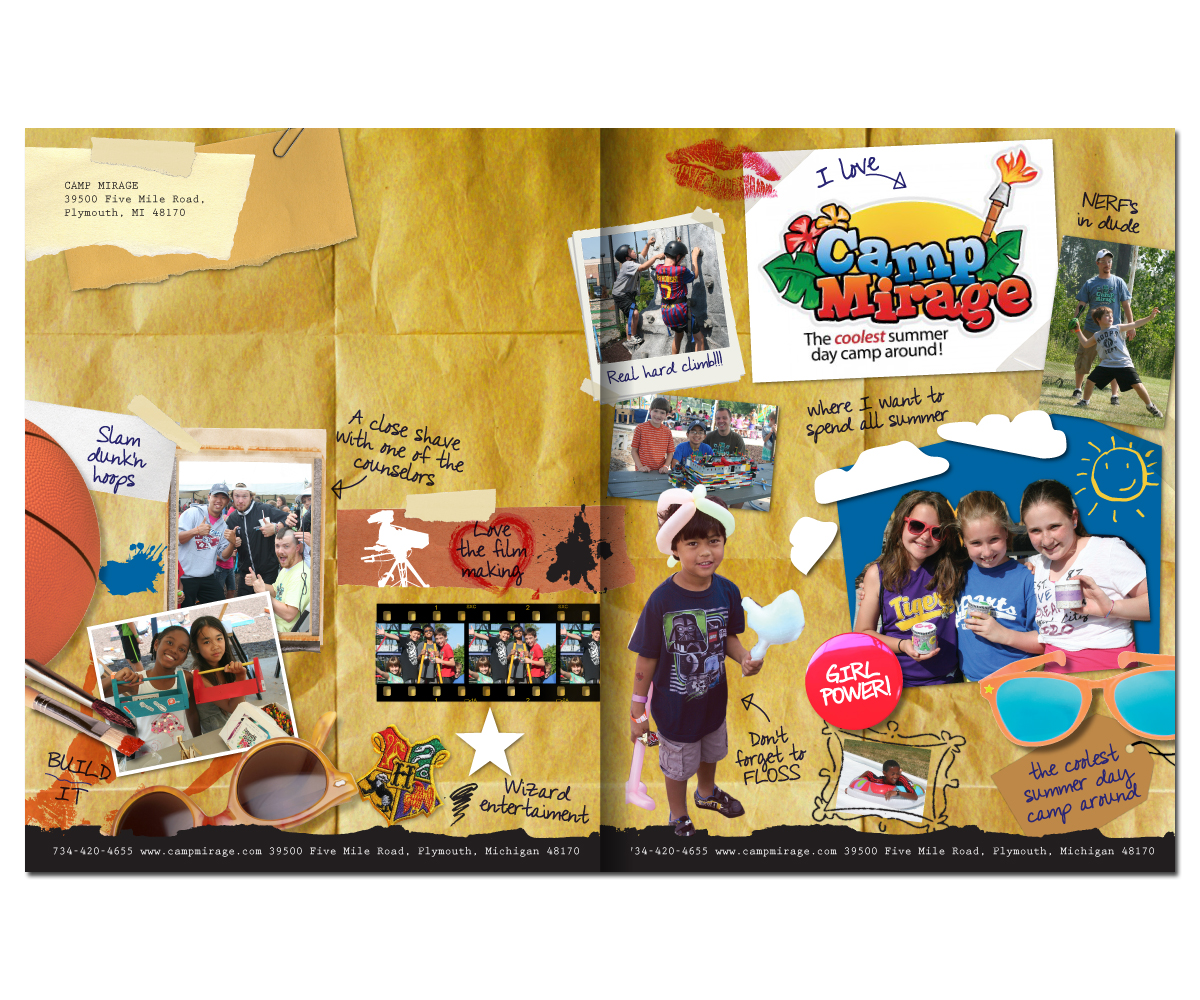 Design de Brochure par Plimsoll Line pour Camp Mirage | Design : #1352650