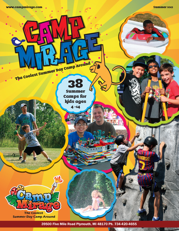 Brochure Design by laxman2creative for Camp Mirage | Design #1339183