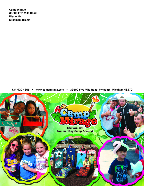 Brochure Design by laxman2creative for Camp Mirage | Design #1342533