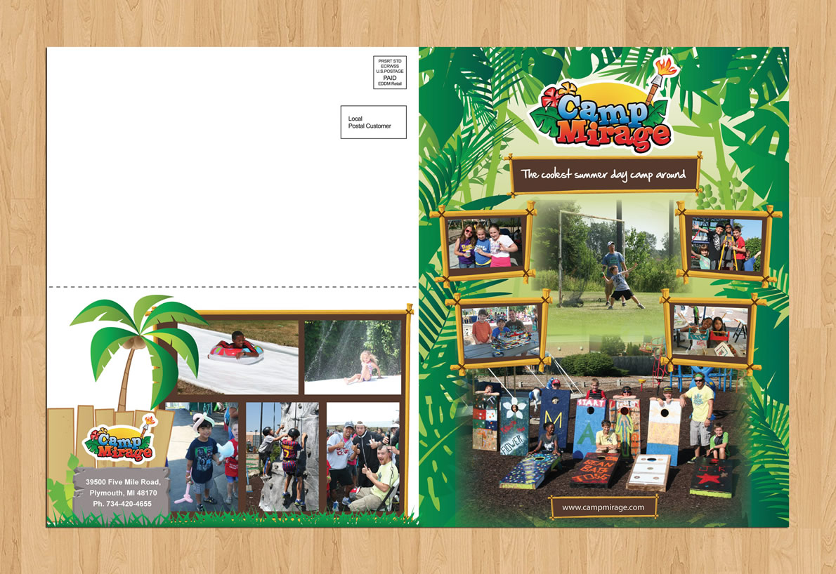 Brochure Design by Sbss for Camp Mirage | Design #1333146