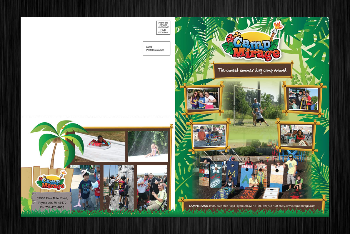 Brochure Design by Sbss for Camp Mirage | Design #1337518
