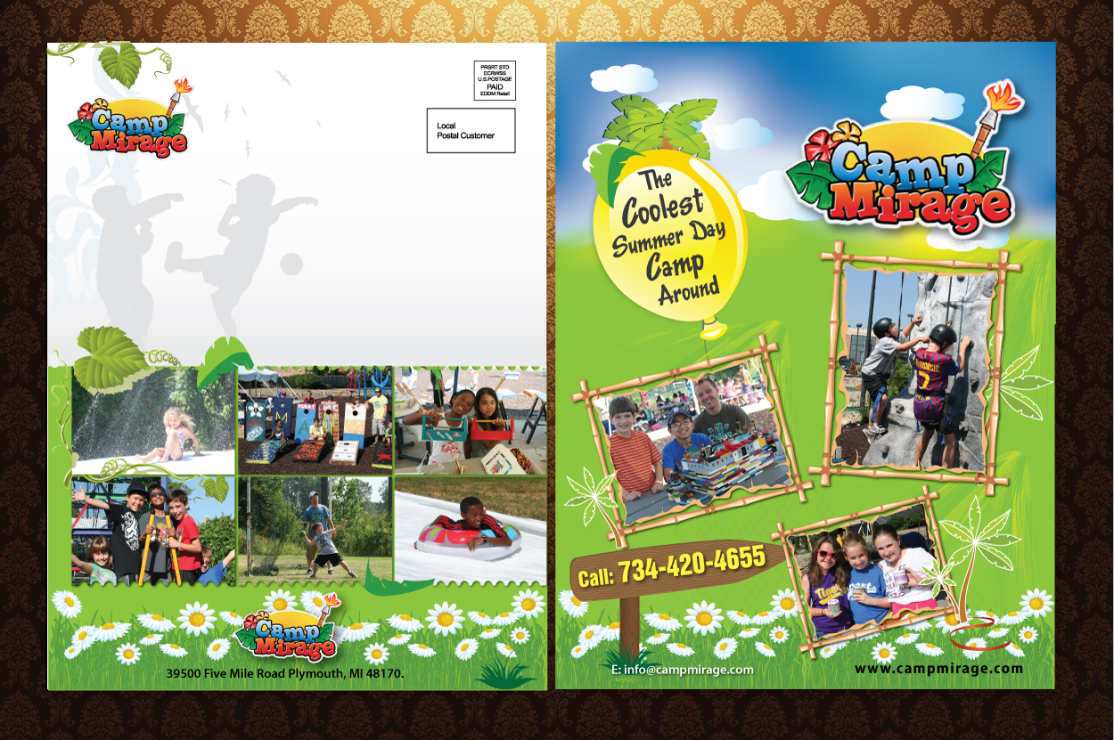 Brochure Design by Sbss for Camp Mirage | Design #1338219