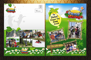Summer Day Camp Brochure Front & Back Cover | Brochure Design by Sbss