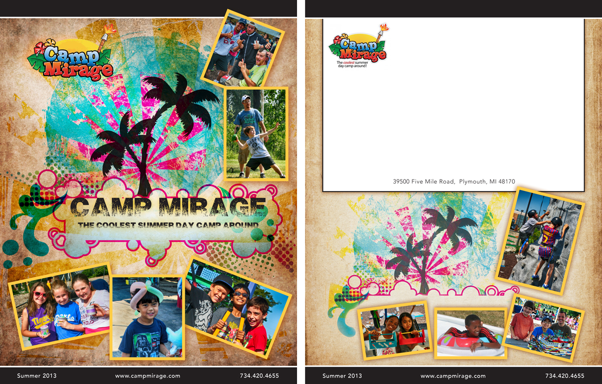 Design de Brochure par Pochet Designs pour Camp Mirage | Design #1345602