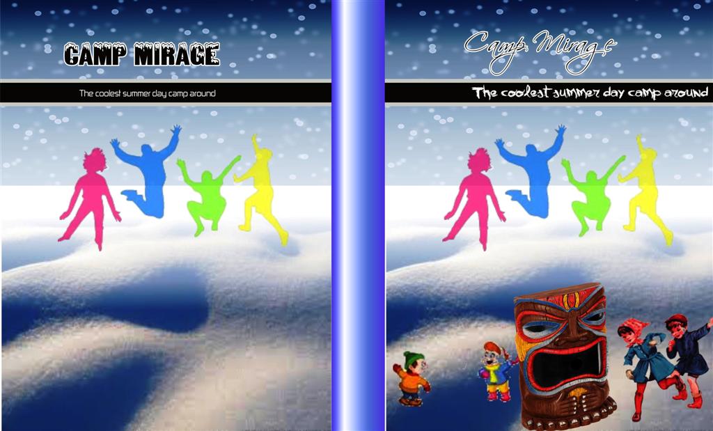 Brochure Design by Gohar for Camp Mirage | Design #1327561