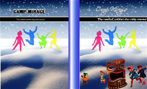 Brochure Design by Gohar for Camp Mirage | Design #1327561