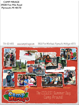 Brochure Design by Jessica for Camp Mirage | Design #1332585