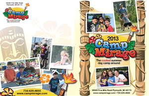 Design de Brochure par Laser Creations pour Camp Mirage | Design : #1334569