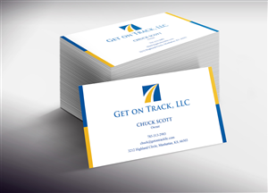 Business Card Design by Lanka Ama for Get on Track | Design: #4672769