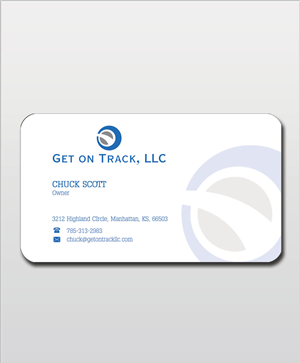 Business Card Design by Lanka Ama for Get on Track | Design: #4672948