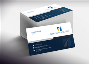 Business Card Design by Lanka Ama for Get on Track | Design: #4672950