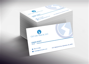Business Card Design by Lanka Ama for Get on Track | Design: #4672951
