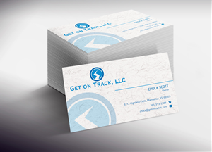 Business Card Design by Lanka Ama for Get on Track | Design: #4673157