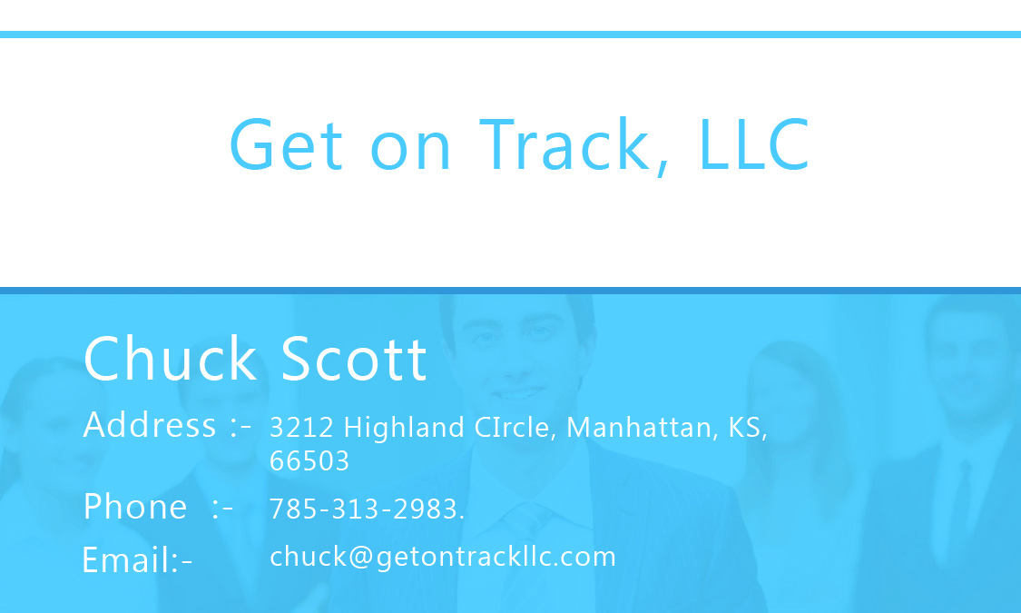 Business Card Design by Pram Shaw for Get on Track | Design #4691456