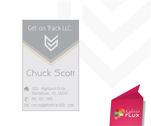 Business Card Design by KaleidoFlux Studio
