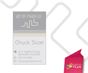 Business Card Design by KaleidoFlux Studio for Get on Track | Design: #4706193