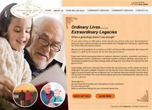 Web-Design von Sbss für Memoirs by You | Design: #4675740