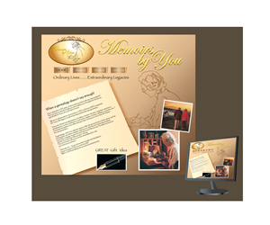 Web-Design von river graphics für Memoirs by You | Design: #4695191