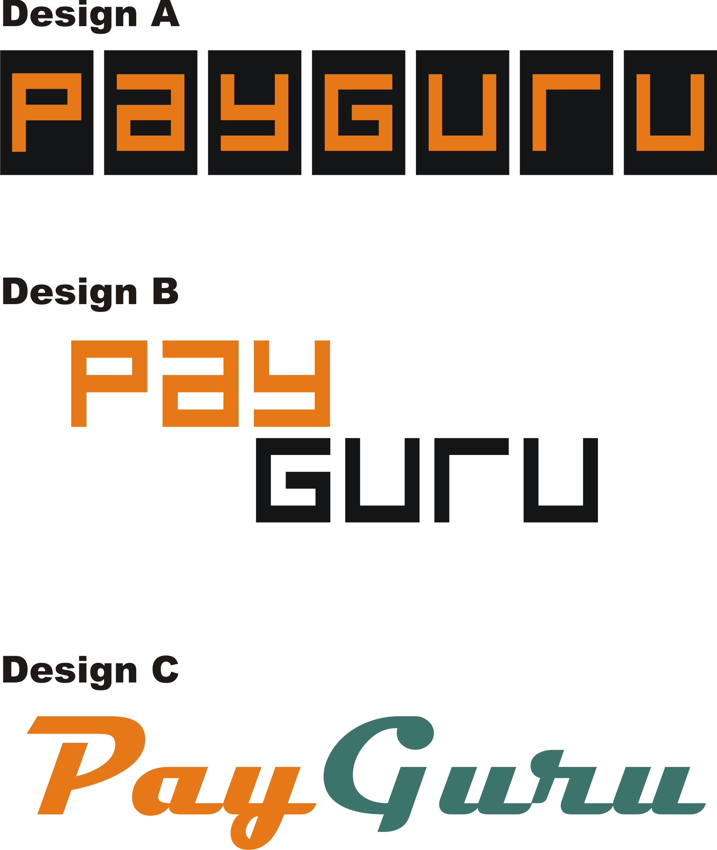 Logo Design by Todor for PayGuru LLC | Design #5368