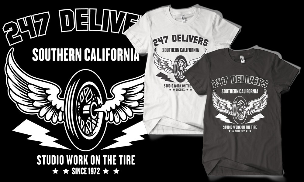 T-shirt Design by farizarpy for 247 Delivers | Design #4735243
