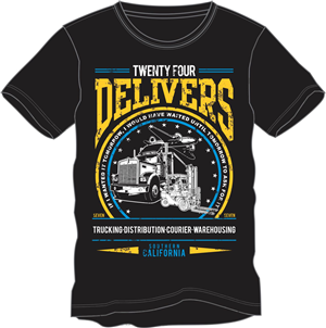 T-shirt Design by gitanapolis for 247 Delivers | Design: #4707355