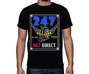 T-shirt Design by KhristianVinuya for 247 Delivers | Design: #4734456