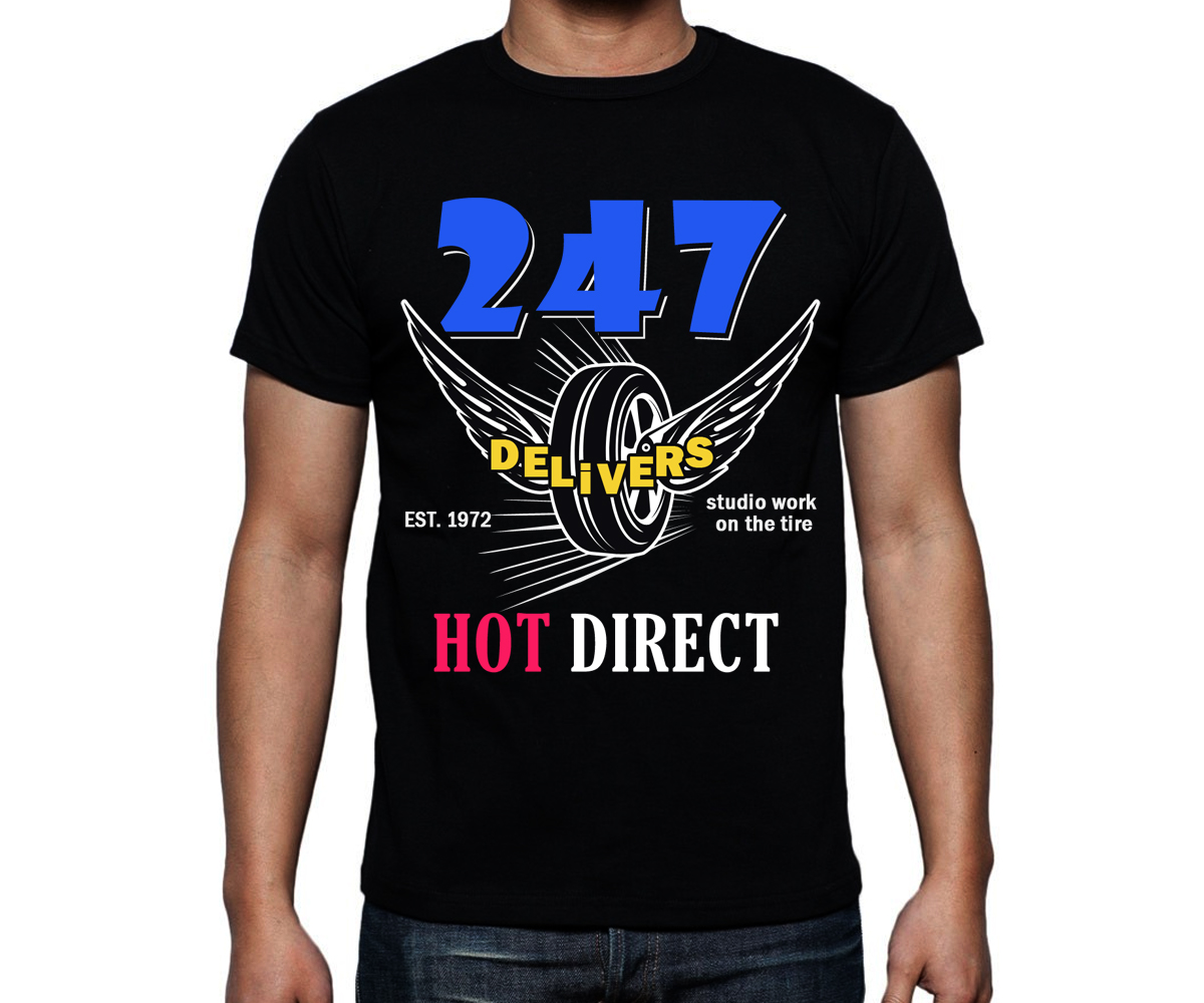 Design de T-shirt par KhristianVinuya pour 247 Delivers | Design #4734464