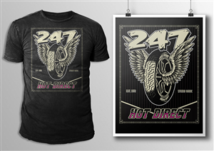 T-shirt Design by swo0osh for 247 Delivers | Design #4704705