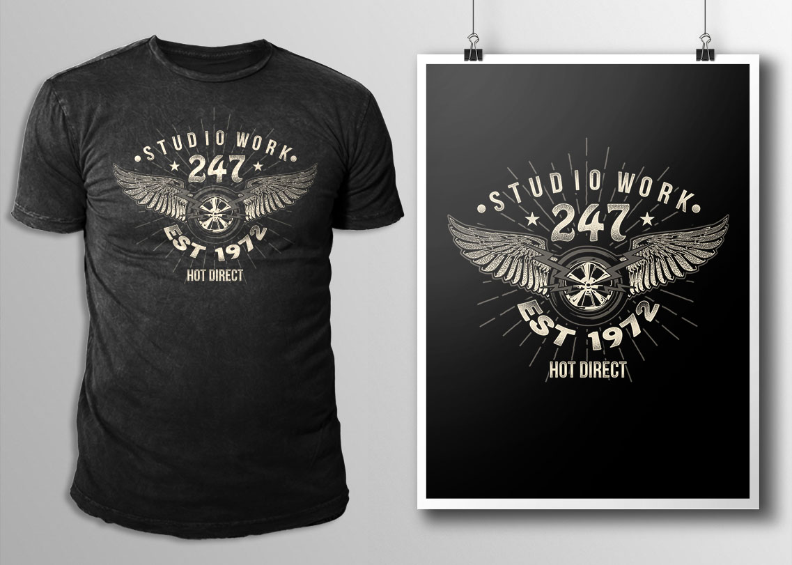 Diseño de Camiseta por swo0osh para 247 Delivers | Diseño #4719872