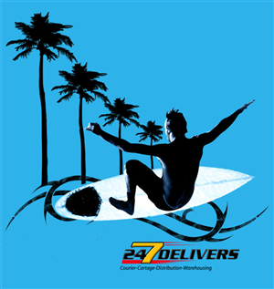 T-shirt Design by Scarlett Cespedes for 247 Delivers | Design #4692494
