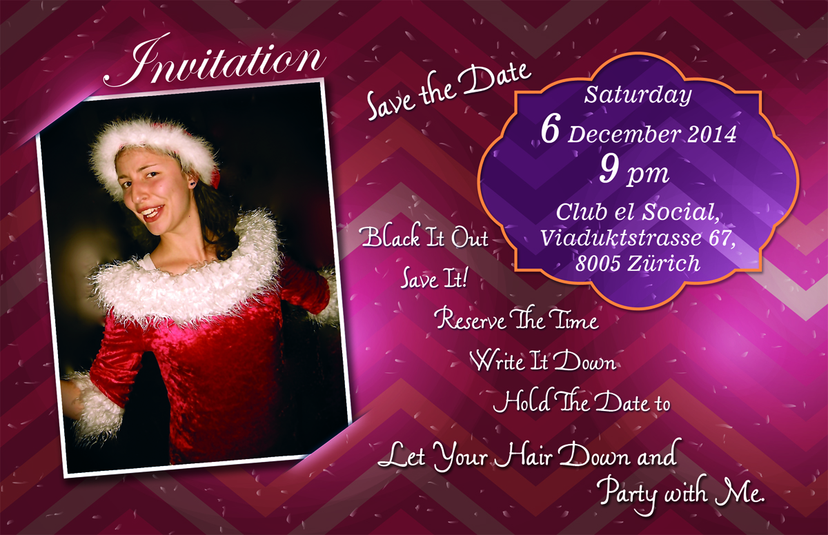 Invitation Design by Akshar Shailesh for this project | Design #4674770