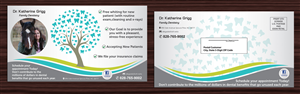 Katherine Grigg DDS PA Postcard Advertisement | Werbe-Design von Sbss
