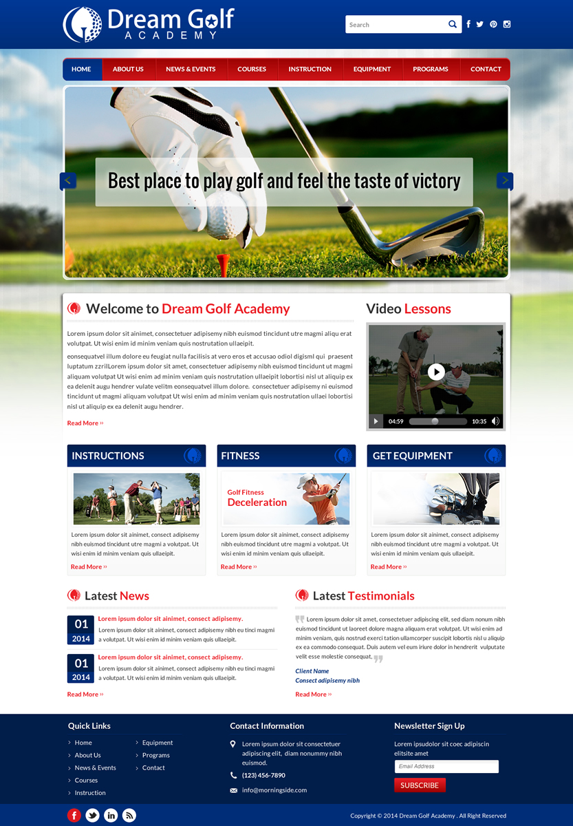 Web Design by Sbss for this project | Design #5005974