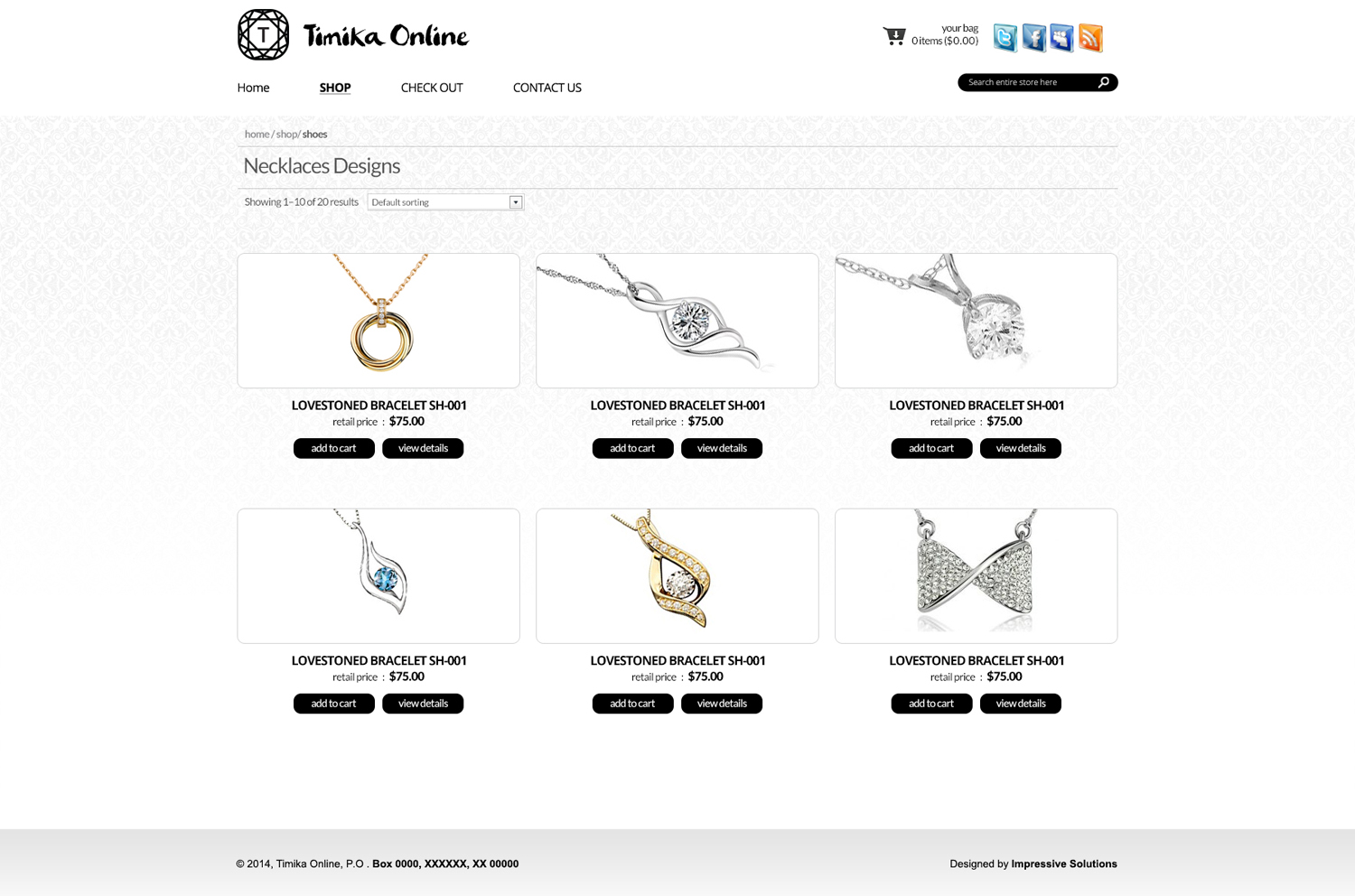 Diseño Web por Impressive Sol para este proyecto | Diseño #4691244