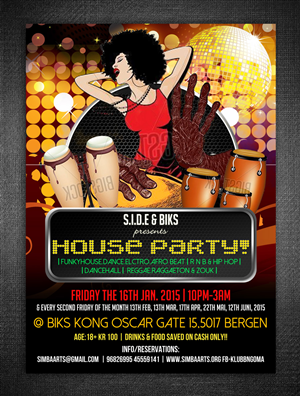 Design de Flyer par ESolz Technologies pour Simba Dance Ensemble | Design #4696412
