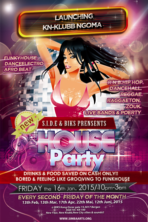 KN-KLUBB NGOMA | Design de Flyer par Vanes7